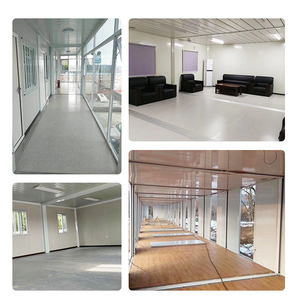 Dễ dàng lắp ráp 40ft phẳng gói container nhà-đúc sẵn container nhà phẳng gói Cafe cửa hàng stol <span class=keywords><strong>kiosk</strong></span> để bán - Product Image 4