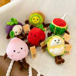 Juguete de Peluche de Fruta para Bebés, Adorable Muñeco de Peluche de Dibujos Animados para Escritorio, Sandía, <span class=keywords><strong>Kiwi</strong></span>, Regalo de Cumpleaños para Niños, Venta al por Mayor y al Detal - Product Image 3