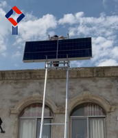 Machine de levage polyvalente à énergie solaire - Élévateur mobile pour modules photovoltaïques, fenêtres en verre solaire et échelles de construction