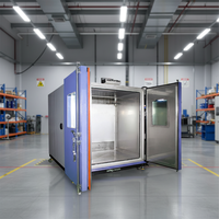 Chambre climatique de précision (humidité et température) haute précision 1% avec protection IP55, tension 380V, personnalisable OEM/ODM pour laboratoire
