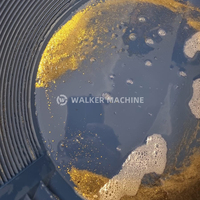 Table vibrante 6S économique à haut taux de récupération pour le traitement du minerai de chromite, machine d'extraction d'or pour concentrés de haute qualité