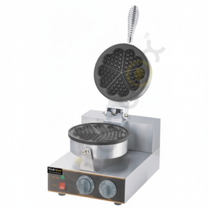 Kitchbox Industrial Comercial Flor Waffle Maker (Caja Cuadrada) - Product Image 1