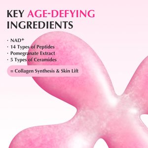 Oem/ODM NAD + Peptide thúc đẩy 30ml Vegan Collagen huyết thanh Hàn Quốc chống lão hóa chăm sóc da 5 Ceramide dưỡng ẩm làm trắng vitamin E - Product Image 2