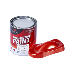 1K rivestimento liquido di vernice Spray per autoveicoli in ferro trasparente <span class=keywords><strong>rosso</strong></span> in resina acrilica per auto rifinire i lavori di verniciatura metallica per auto - Product Image 6
