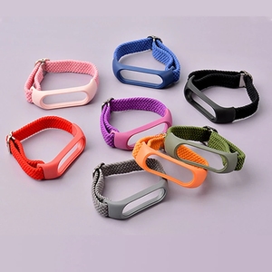 Nouveau <span class=keywords><strong>Bracelet</strong></span> élastique en Nylon Sport <span class=keywords><strong>Bracelet</strong></span> de remplacement respirant pour <span class=keywords><strong>Xiaomi</strong></span> <span class=keywords><strong>Band</strong></span> 7 6 5 <span class=keywords><strong>4</strong></span> 3 accessoires de montre intelligente - Product Image 1