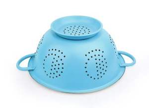 ตะกร้าระบายน้ำสำหรับผักข้าวใช้ในครัวทำจากสเตนเลสปลอดภัยต่อสิ่งแวดล้อมใช้ในเครื่องล้างจาน - Product Image 4