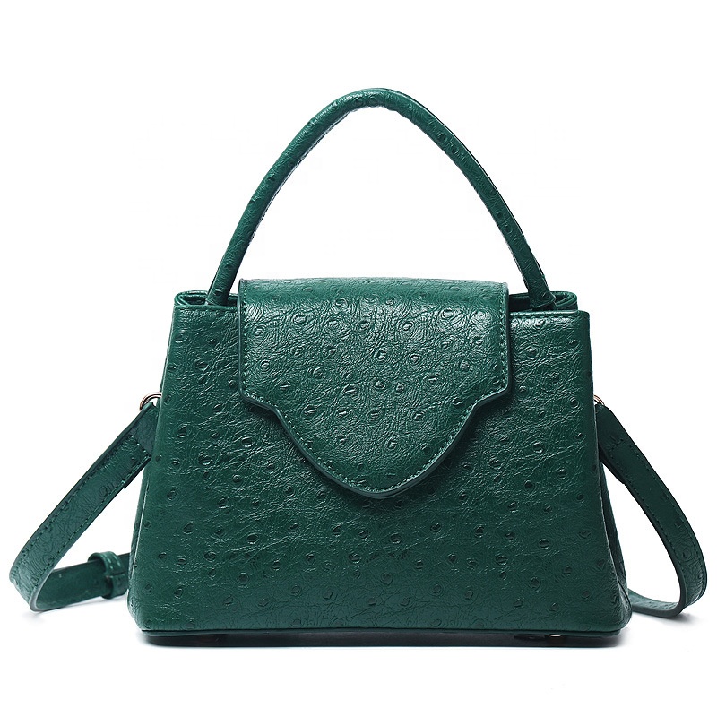 Prada Bolso Naranja Piel Avestruz - Tienda de Bolsos de Marca online
