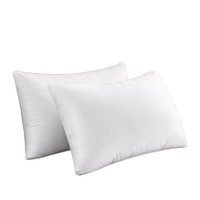 Oreiller de voyage de luxe à récupération rapide, insert en mousse à haute résilience 100% polyester, hôtels, motels, chambres à coucher