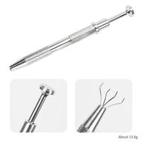 TAMAX NAT063 Ensemble d'éponges carrées pour nail art, pinceaux dégradés pour ongles, conception de vernis gel, stylo de préhension en plastique + silicone, manucure, sac OPP