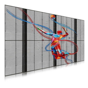 Panel de Pantalla LED con Película Adhesiva Transparente MDS P3.91-7.81, Precio de Pantalla LED para Publicidad en Ventanas de Vidrio Interiores - Product Image 3