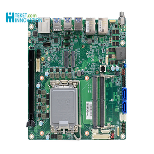 Carte mère Mini-ITX DFI RPS101 RPS103, socket LGA 1700, 2xDDR5 64 Go, 4 écrans indépendants, résolution <span class=keywords><strong>4K</strong></span>, PCIeX6 M.2 EXT-OOB Full - Product Image 1