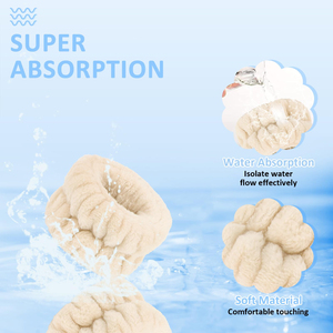 Fascia per Capelli Colorata con Fiocco per Donne e Ragazze, Ideale per Trucco e Routine di Cura della Pelle - Product Image 3