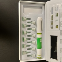 Boîte d'emballage personnalisée pour stylo à injection, étiquette privée, OEM, ODM, boîte en papier imprimée pour aiguilles et accessoires de stylo