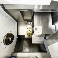 Torno CNC Industrial TCK52 con Estructura Reforzada para Mecanizado de Metales de Precisión