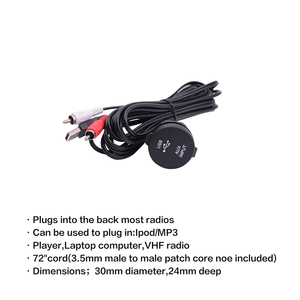 12V không thấm nước kỹ thuật số giao diện điều khiển hệ thống <span class=keywords><strong>Marine</strong></span> <span class=keywords><strong>Radio</strong></span> Receiver Loa <span class=keywords><strong>Set</strong></span> với 3 "TFT màn hình hiển thị BT tương thích - Product Image 6