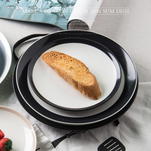 Cuenco de cerámica para pasta de pastelería, mini soporte pequeño PARA CENA DE postre, cargador, platos para ensalada y servidores - Product Image 4