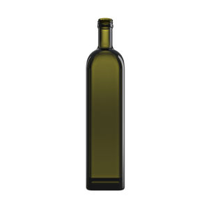 Botella de aceite Marasca de 100cl, vidrio verde - Product Image 1