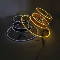 Chapeaux de pêcheurs en PVC transparent à LED pour hommes et femmes, mode décontractée, fête, camping, voyage, randonnée en plein air, style rappeur