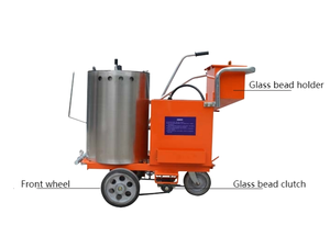 Hw Nhựa Nhiệt Dẻo Tự Hành Lồi Dòng Đánh Dấu Rung Đường Đánh Dấu Sơn Máy Cho Đường Thành Phố - Product Image 6