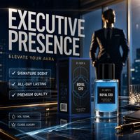 Parfum pour homme Royal CEO - Best-seller - Parfum au parfum boisé bleu - Haute qualité et effet longue durée