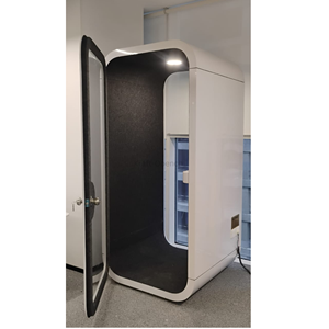 Cabina de Oficina Individual de Primera Calidad con Diseño Acústico Insonorizado para Espacio de Trabajo Privado y Llamadas Telefónicas en Venta - Product Image 6
