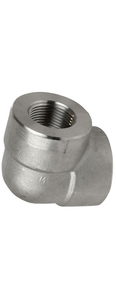 ข้อต่อเหล็กคาร์บอน C-WAY ขนาด 2 นิ้ว 90 องศา แบบเกลียว ANSI B16.11 NPT ASTM A105 - Product Image 3