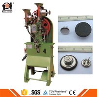 Machine à poser des boutons automatique électrique JZ-989N pour jeans, machine à riveter les poches