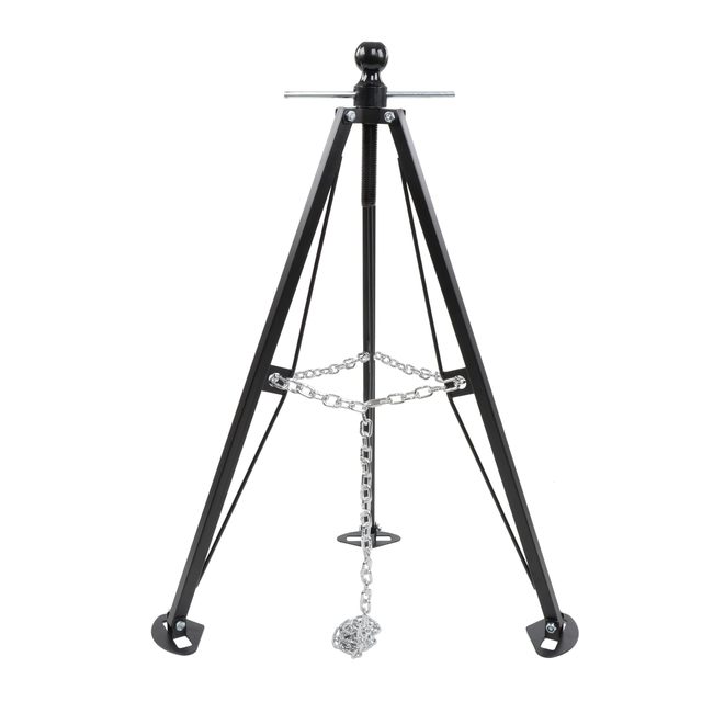 Gooseneck RV Stabilizer Tripod - 2-5/16in Ball Joint 7500lb Cap 5th Wheel Tripod Stabilizer Adjustable Jack