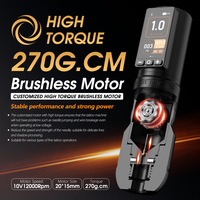 Ambitieus Soldaat 270 S 2400mAh 4.0-4.5-5.0mm Slag Tattoo Pen Machine Borstelloze Motor Professionele Draadloze Rotatie Tattoo Pen Machine