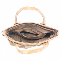 Fabricant Professionnel Chinois de Sacs en Liège Sac Tote pour Ordinateur Portable à Double Sangle Résistant aux Taches Léger