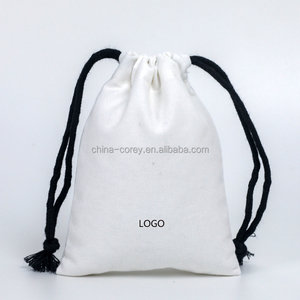 Sac à chaussures/sac anti-poussière en coton biologique de luxe personnalisé pour les affaires - Product Image 6