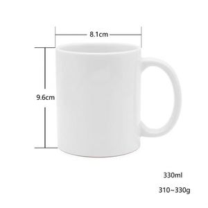 Tazas de Café de Cerámica de 11 oz para Sublimación, al por Mayor de Fábrica, de Alta Calidad, con Impresión de Logotipo Personalizado - Product Image 3