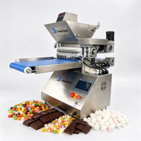 Spiral Bear Jelly Gummy Bean een machine voor het maken van snoepjes, kleine snoepjes, kleine lolly's en wasachtige snoepjes.