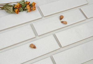 Carrelage Mural Rétro en Brique 60X200, Fait à la Main, Motif <span class=keywords><strong>de</strong></span> Fissure <span class=keywords><strong>de</strong></span> Glace, Vert Foncé, Carrelage <span class=keywords><strong>de</strong></span> Comptoir <span class=keywords><strong>de</strong></span> Restaurant, pour Célébrité sur Internet - Product Image 2