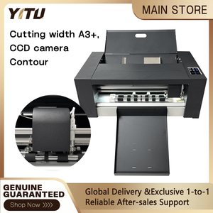 เครื่องตัดฉลากใบมีดคู่ พร้อมเครื่องมือพับอัตโนมัติ กล้อง CCD ระบบจัดตำแหน่งอัตโนมัติ เครื่องตัดสติกเกอร์กระดาษแข็งขนาด 370 มม. - Product Image 4