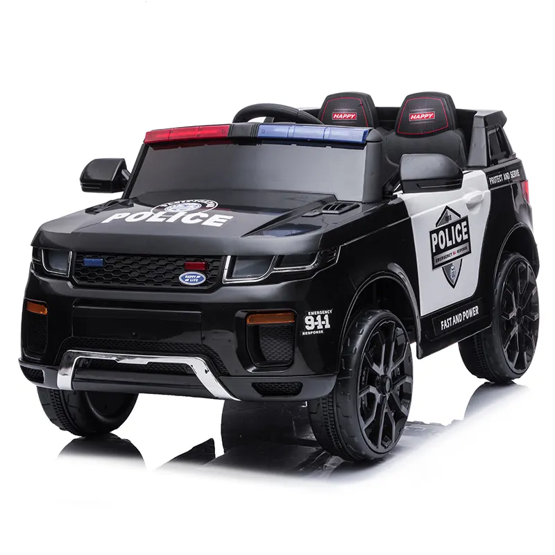 Kids Car New Police Kids Ride On Car Remote Control Police Electric Car For Children To Drive Baby Rideon Car