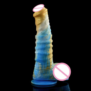 Luckyocy-jouets sexuels, gode de 10 pouces, en fil, sexe plus épais, <span class=keywords><strong>monster</strong></span> pénis pour femmes - Product Image 2