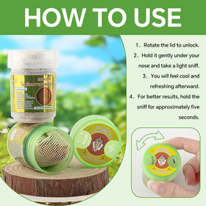 खुओह घूर्णन नाक कैनुला के समान शैली आठ imps एक मिंट नाक सक्शन कप है जो उनींदापन को रोक सकता है। - Product Image 5