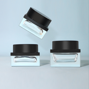 <span class=keywords><strong>Pot</strong></span> en verre à large ouverture vide pour baume à lèvres et crème <span class=keywords><strong>de</strong></span> soin - Product Image 1