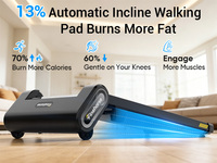 Tapis de marche électrique intelligent à inclinaison automatique 13% pour la maison, nouveau design, en stock UE, entrepôt Allemagne, pas cher, OEM