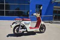Producto Popular: Motocicleta Eléctrica Roja y Blanca, Elegante, de Alta Velocidad (30-50 km/h) para Desplazamientos Urbanos