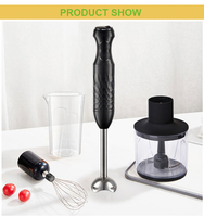 Appareils Électroménagers en Gros – Mixeur Plongeant Électrique 300 W, Petit Blender Multifonction de Cuisine avec Bouton-Poussoir