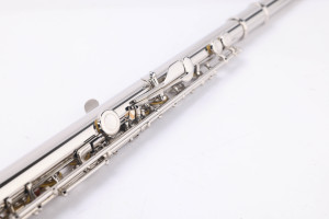 FL4812HE Almohadilla de metal sin deformar de alto grado Cuproníquel profesional <span class=keywords><strong>Flauta</strong></span> recta de 16 agujeros - Product Image 3