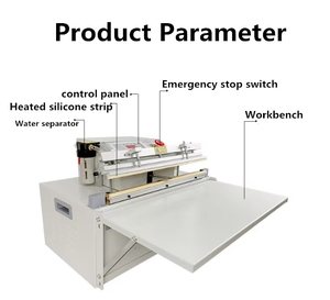 Machine d'emballage sous vide automatique Lianlian 500, scellage externe pour film plastique et sacs alimentaires, facile à utiliser - Product Image 4