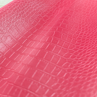 Tissu en PU 100% de marque KEJIA, design de luxe, imprimé motif crocodile, 0,75 mm, 420 g/m², coupe-vent, anti-salissure, pour vêtements, notamment les vestes