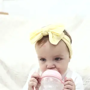 婴儿婴儿花式大蝴蝶结头带发带女婴发带