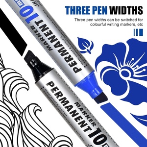 High Quality White Board Marker <b>Pen</b> <b>Refill</b> Ink Refillable Marker Easily Erasable Whiteboard Marker for Office - Product Image 4