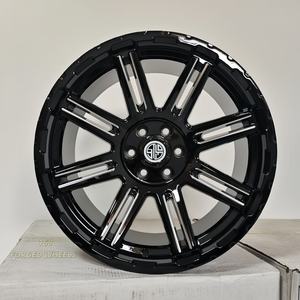 168 Rines Deportivos Personalizados de Aleación de Aluminio Cóncavos y Profundos para Todoterreno 4x4, Negros y Rojos, 6x139.7 6x135 5x108 para Gladiator <span class=keywords><strong>Agera</strong></span> Regera - Product Image 2