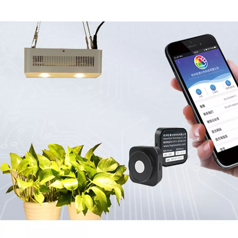 PPFD метр HPL200P umol/m2/s тестовый растительный светильник, тестовый синий зуб соединение PAR PPFD светодио дный светильник