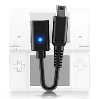 Kabel Pengisian Daya Tipe C 10cm untuk Nintendo NDSi 3DS 3DSLL 3DSXL Konsol Pengontrol Game Kabel Daya USB C untuk NDSi